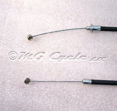 Throttle cable for California III Fuel Injected