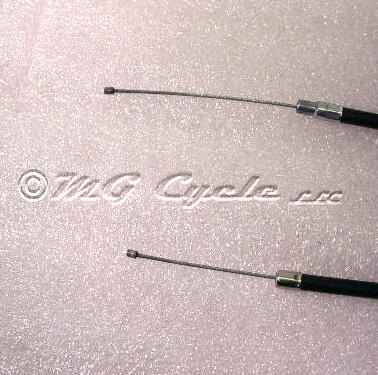 Throttle cable lower Cal1100 carb Mille Strada Cal3Classic - Click Image to Close