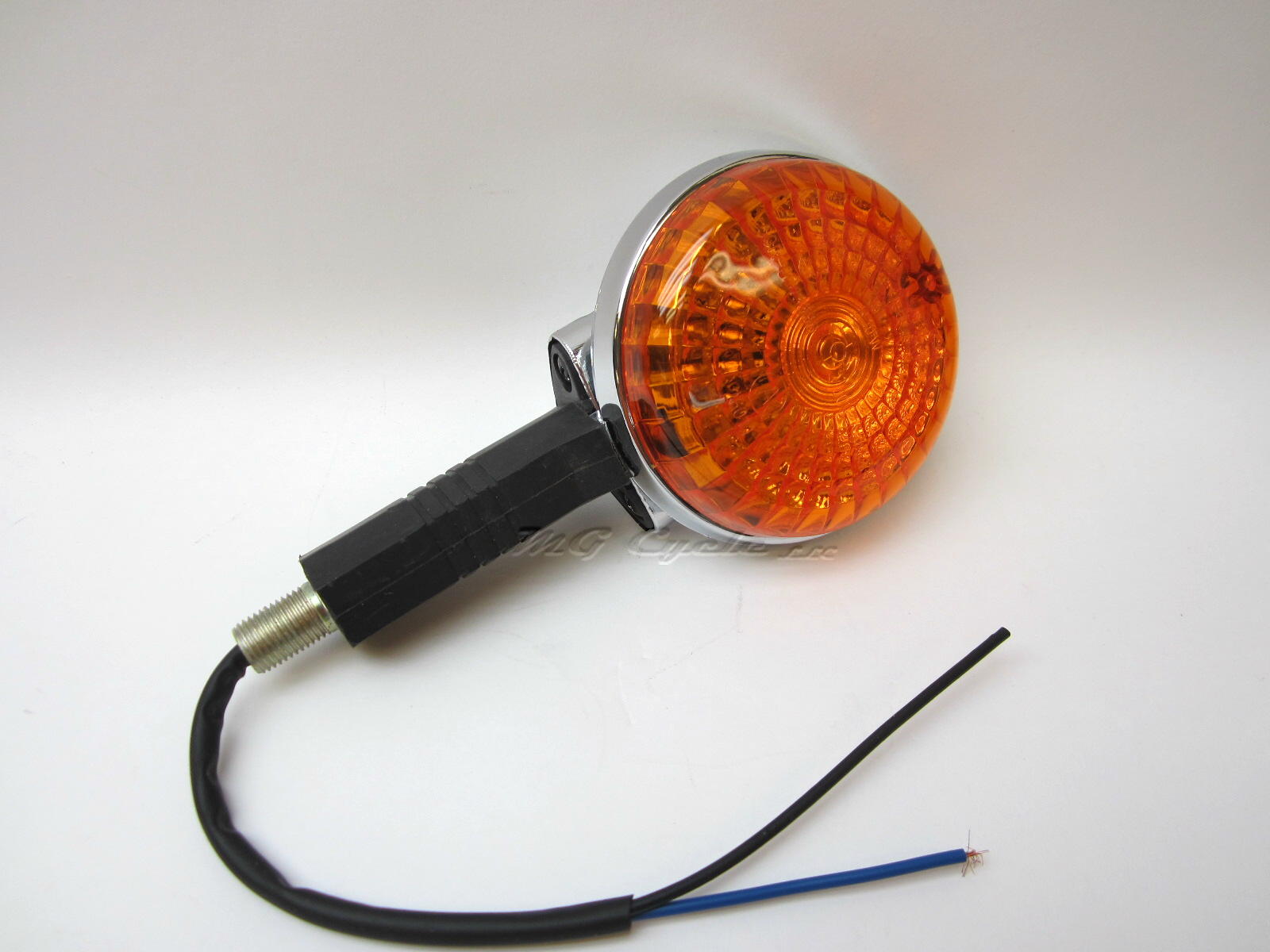Turn signal with rubber stem, front left, 1000S some Cal3 Mille - Click Image to Close