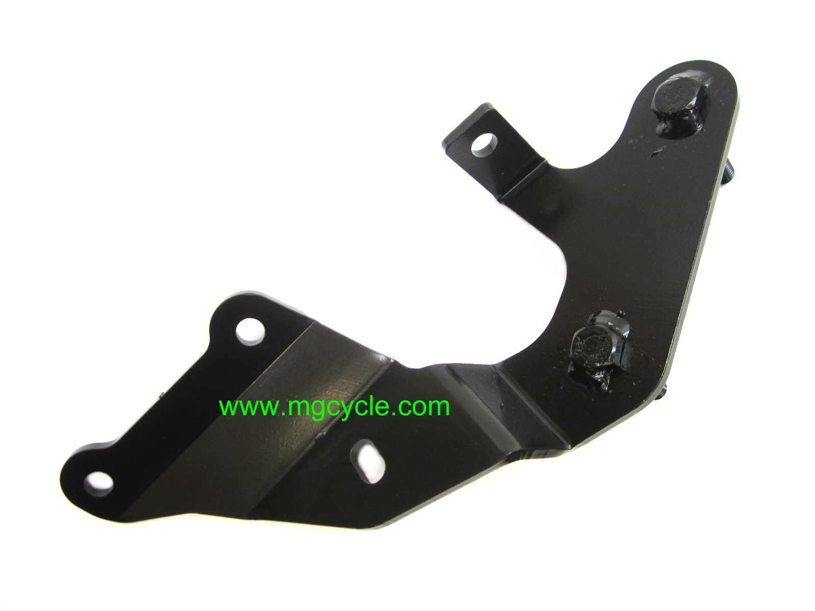 Left muffler support bracket for V9