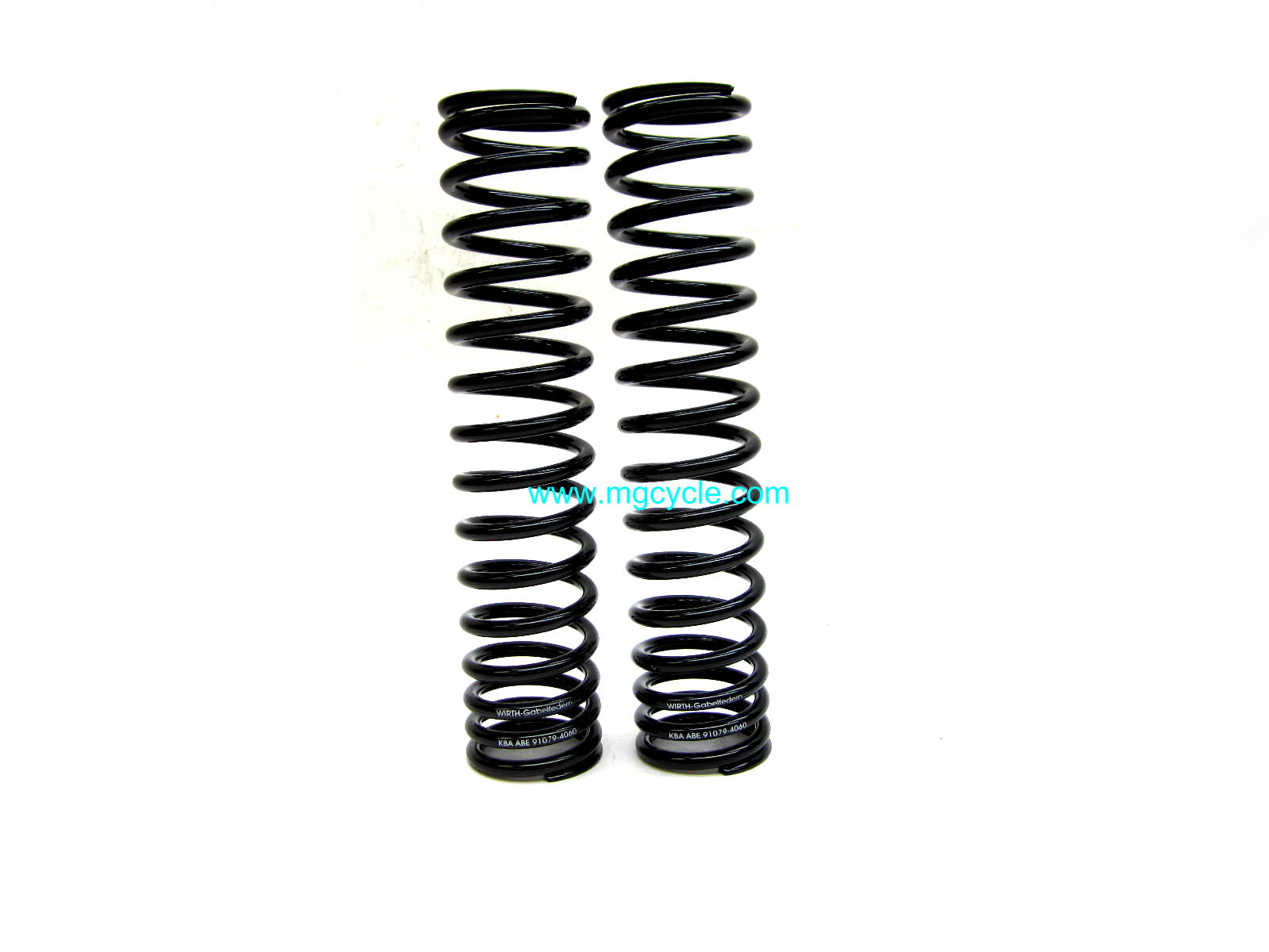 Wirth progressively wound fork spring set, V7/Amb/Eldorado