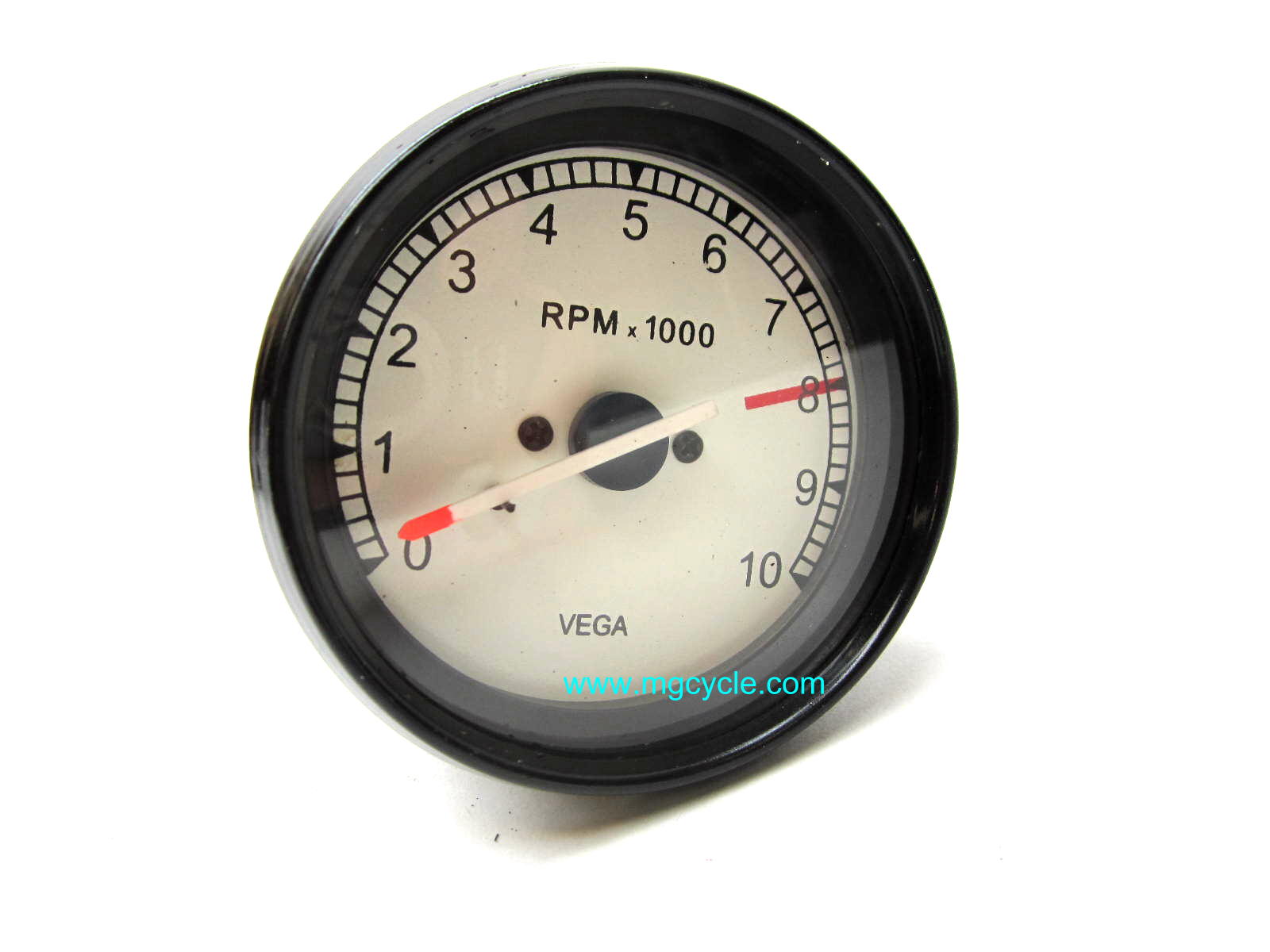 VEGA tachometer, 80mm, lighted - Click Image to Close