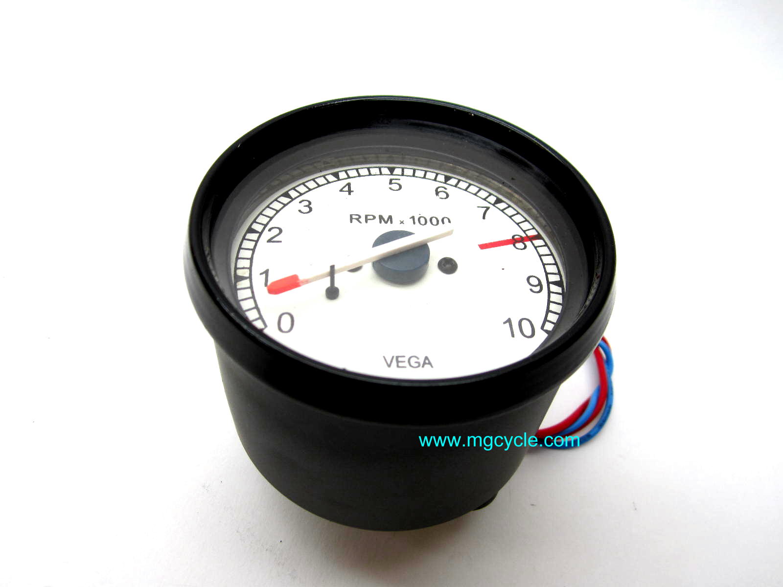 VEGA tachometer, 80mm, lighted - Click Image to Close