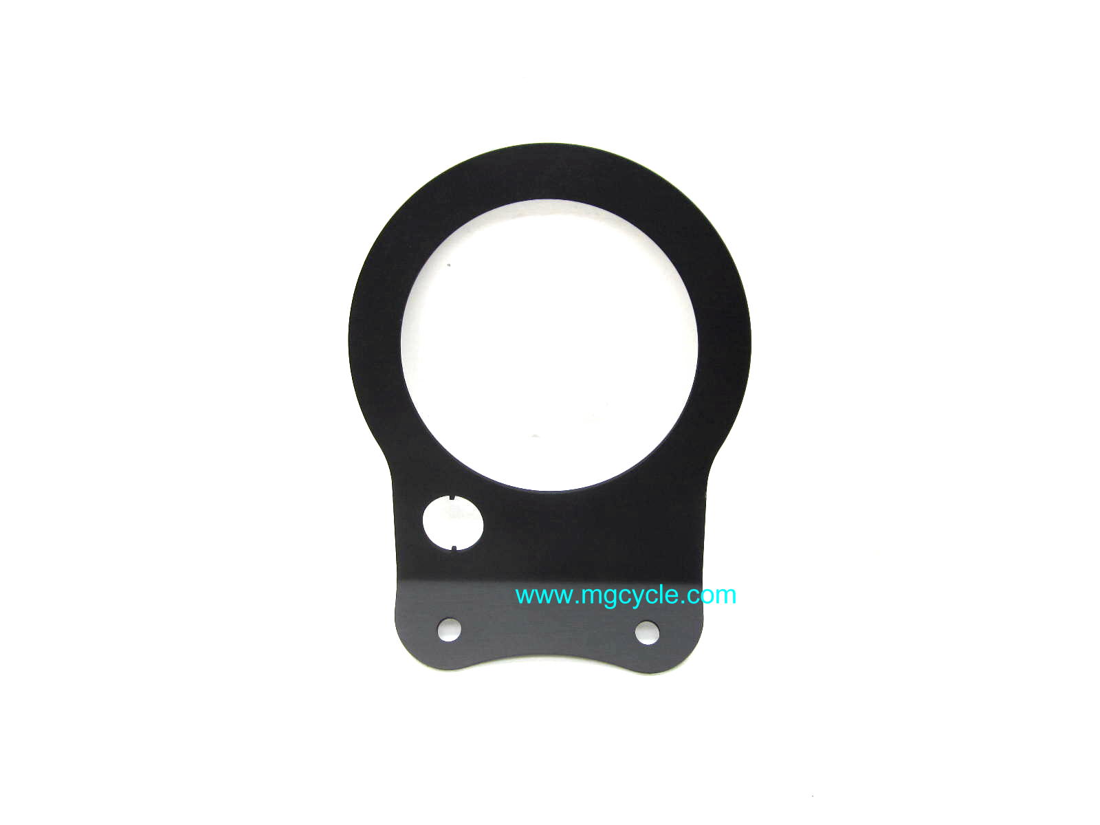 Black 100mm instrument console face plate