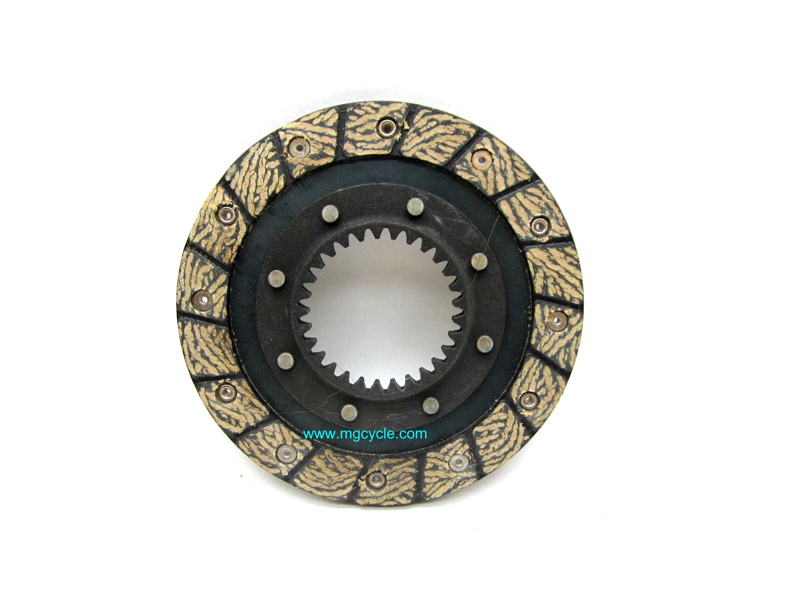 SD-TEC clutch plate, deep spline, bonded and riveted