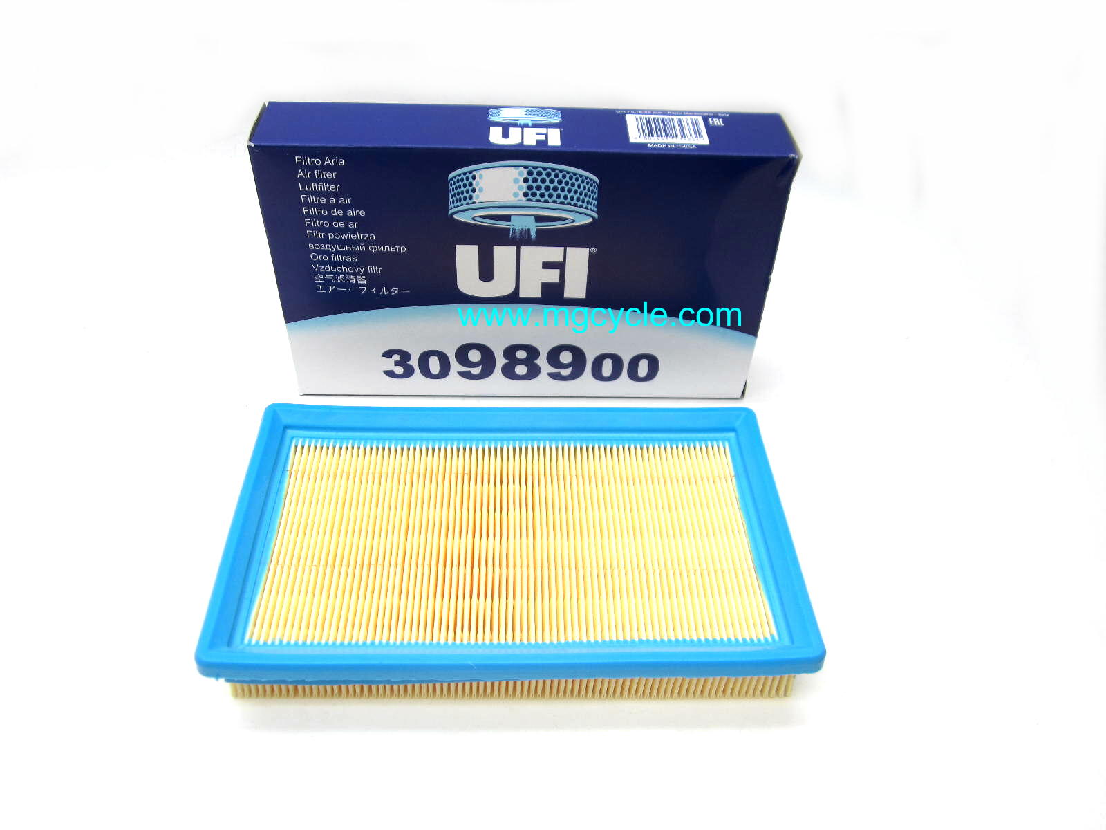 UFI air filter Guzzi GU30113600 1100cc EV V11 Sport Jackal Quota - Click Image to Close