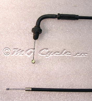 Throttle cable California 1100 Carb upper - Click Image to Close