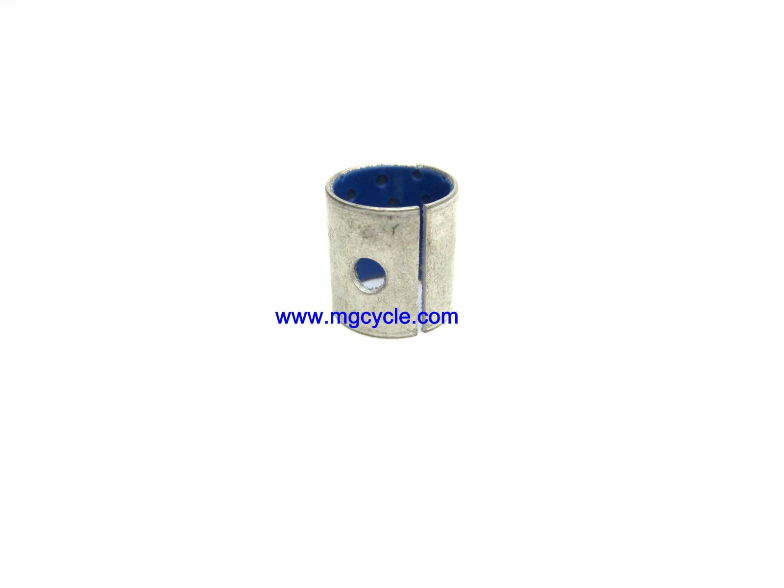 rear shift linkage bushing, metal sleeve, plastic liner