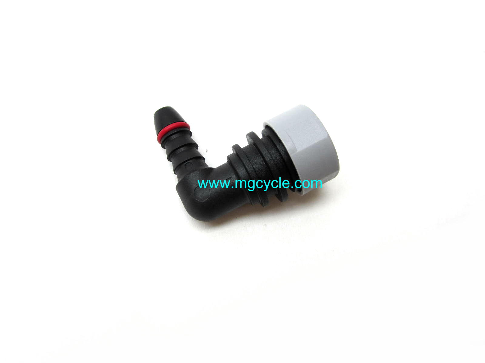 Fuel pump connector 90 degree right angle, Griso 1100, Breva 750 - Click Image to Close