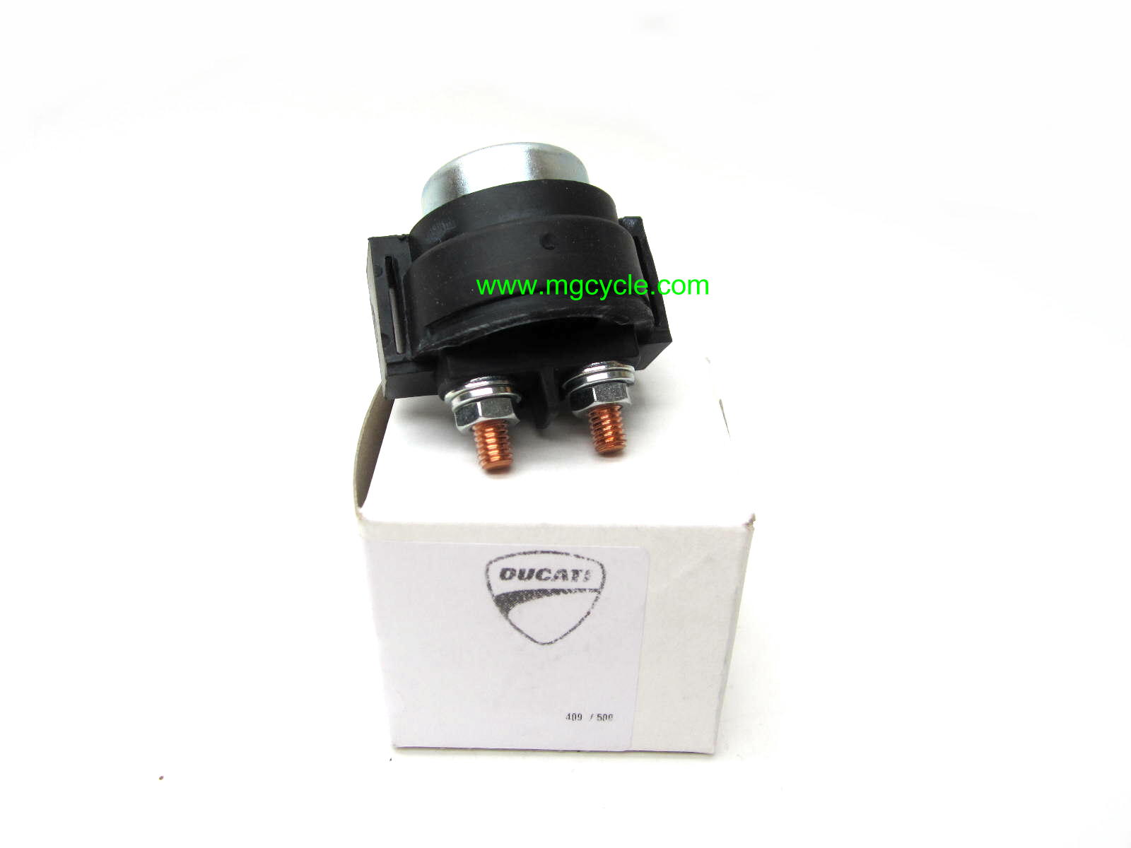 OEM Ducati starter solenoid remote switch 1991-2002/03 - Click Image to Close