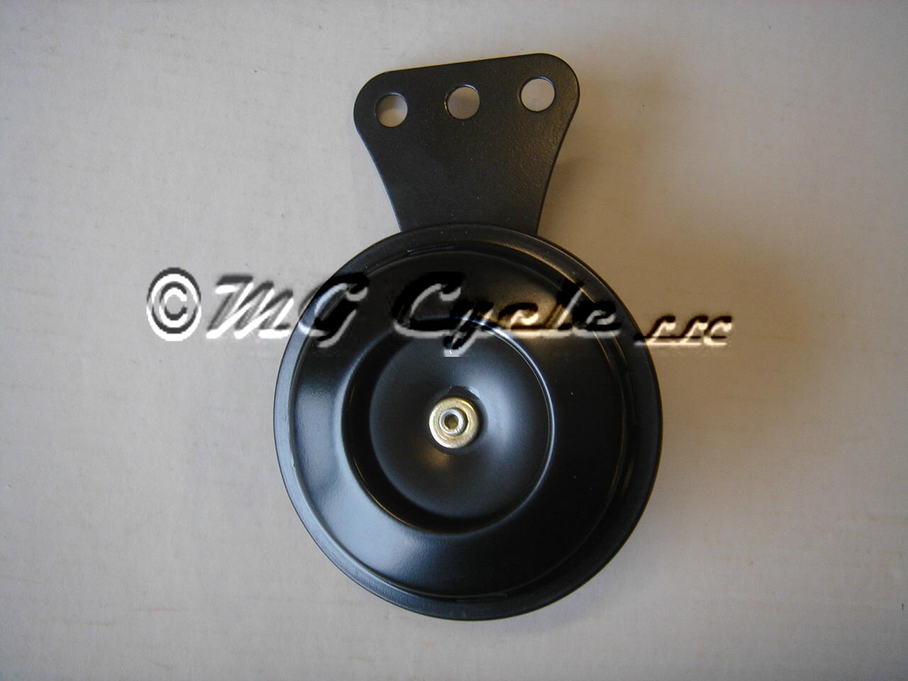 Economy horn, single 7cm black, 105db 12v - Click Image to Close