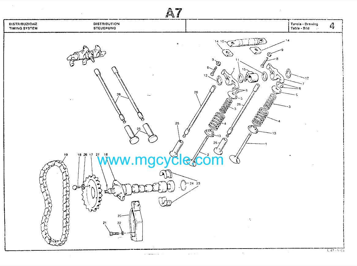 Valve keeper, half, V35, V50, V65, V75, V7 Classic - Click Image to Close