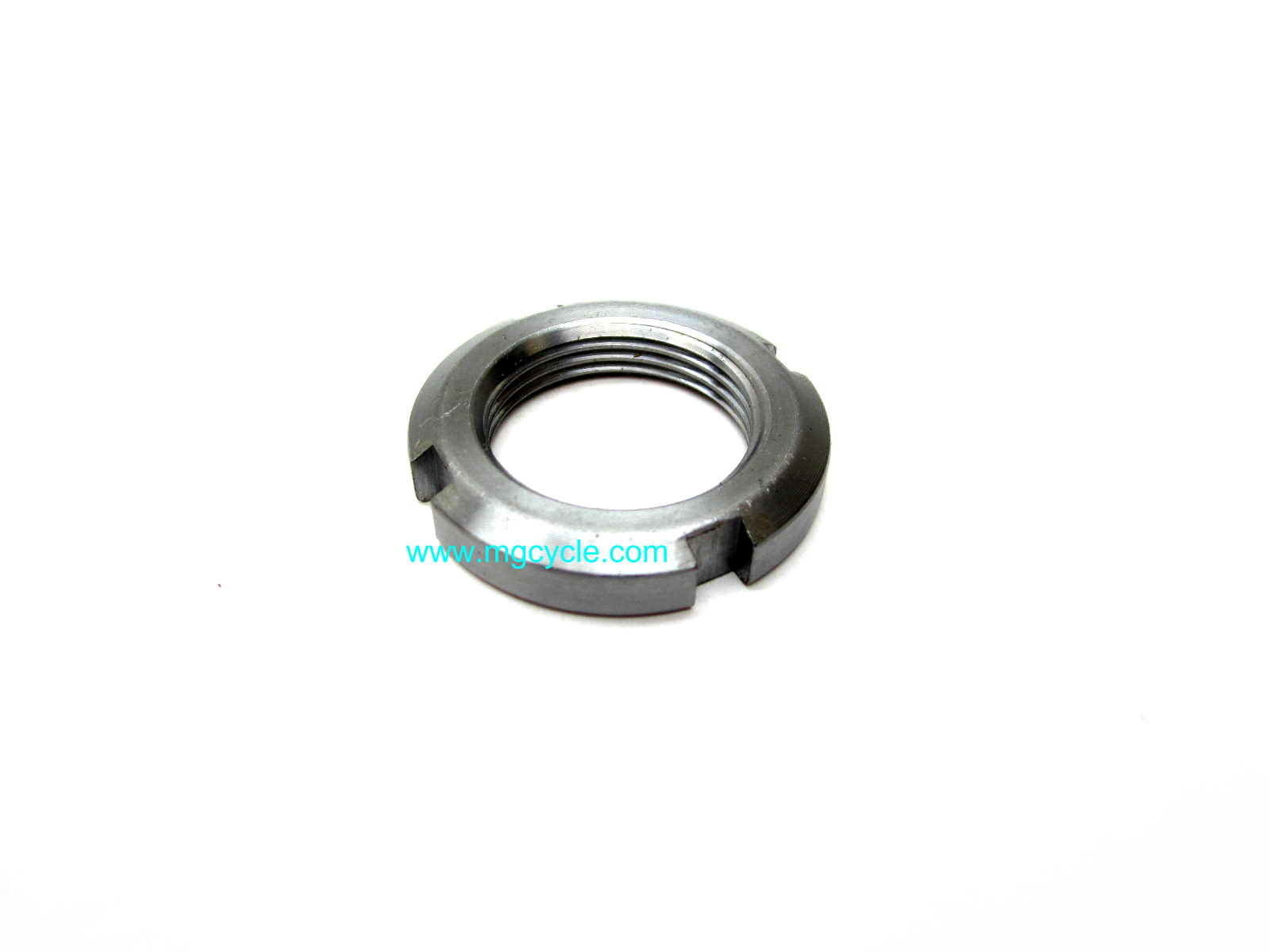 Ring nut for crankshaft, final drive, steering head, clutch hub