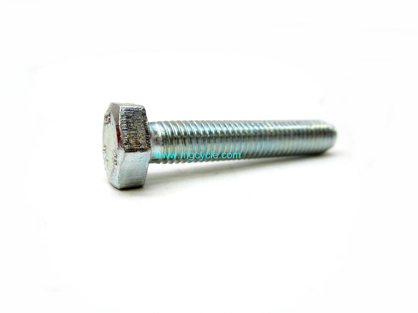 center stand pivot bolt, 55mm, used with mid-mount side stand