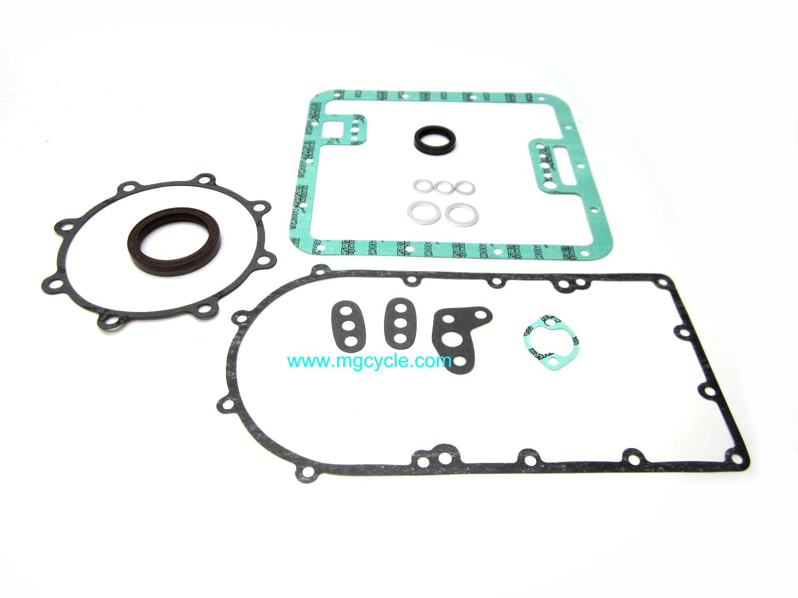 Bottom end gasket/seal/oring kit V7 Sport 750S early 850T - Click Image to Close