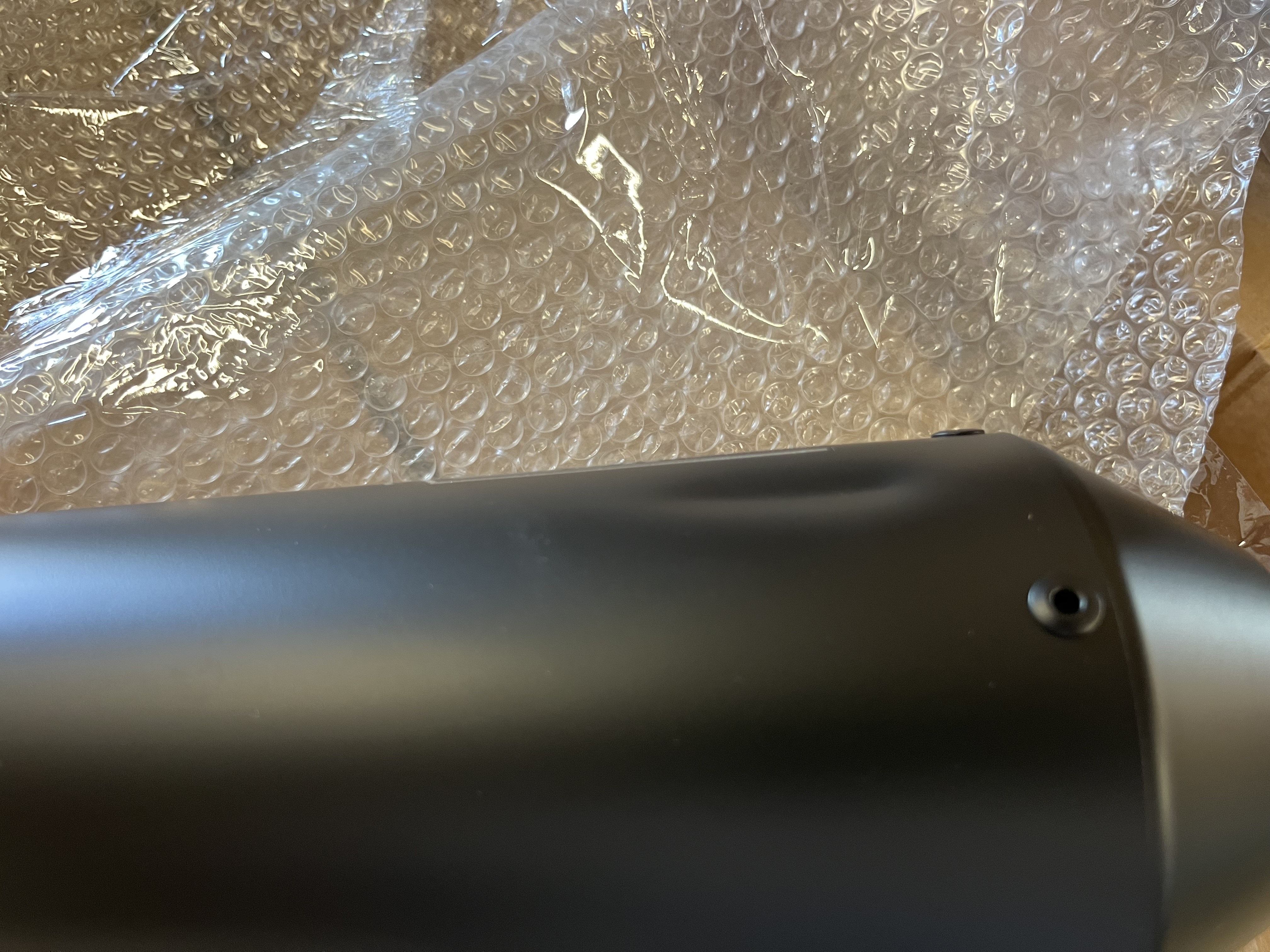 DAMAGED Mistral full-length exhaust V7 850 - Black paint - EURO5
