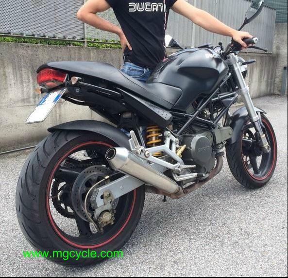 Mistral short slip-ons Ducati Monster series DUH-MSHORT-P - Click Image to Close