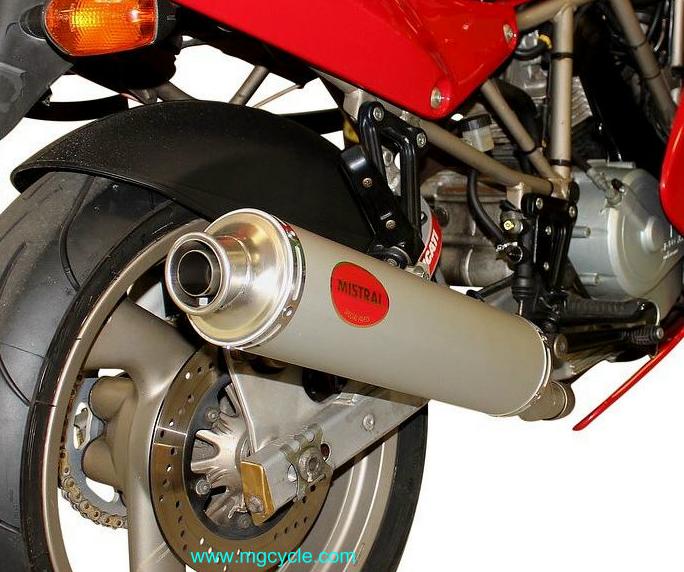 Mistral stainless steel round Ducati 900SS 750SS : DUH0014 - Click Image to Close