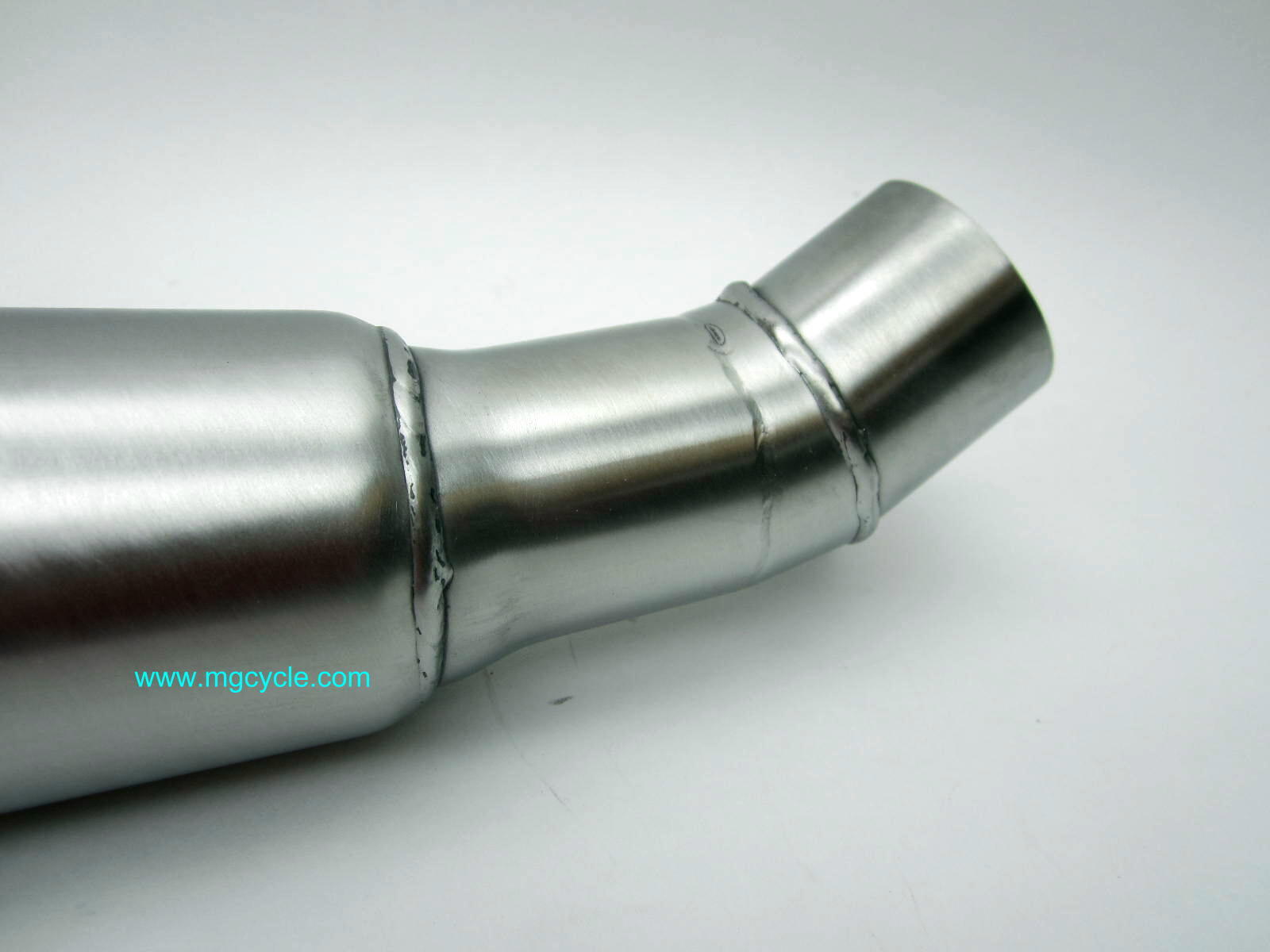 Mistral slip-on muffler for Ducati Scrambler, stainless steel