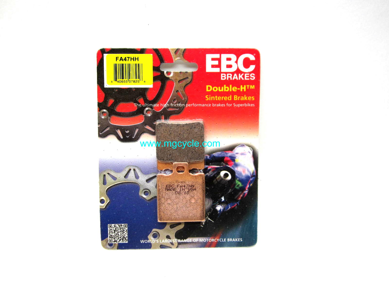EBC sintered brake pads, F05 small twins, V11 Sport rear