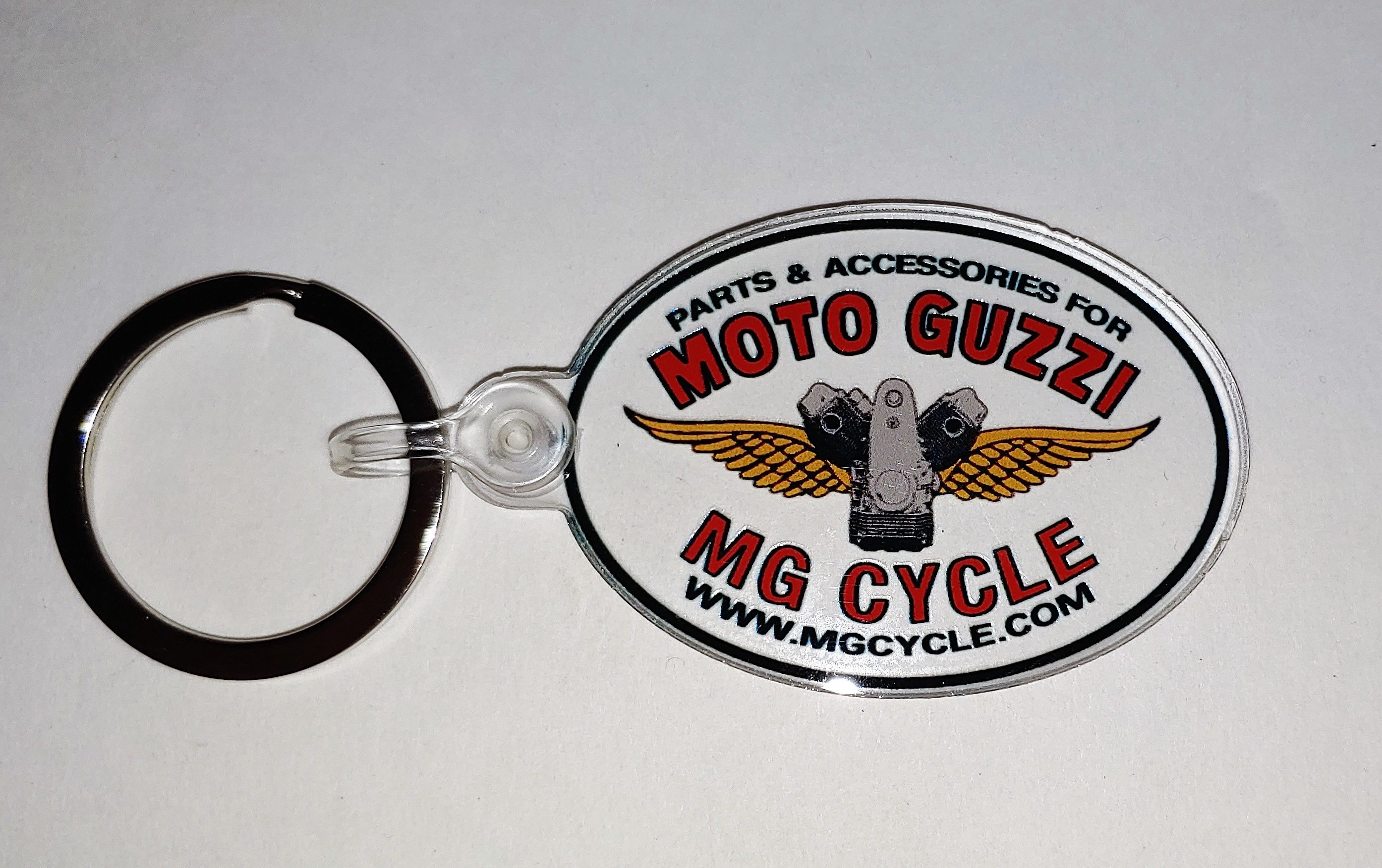 MG CYCLE keychain (oval)