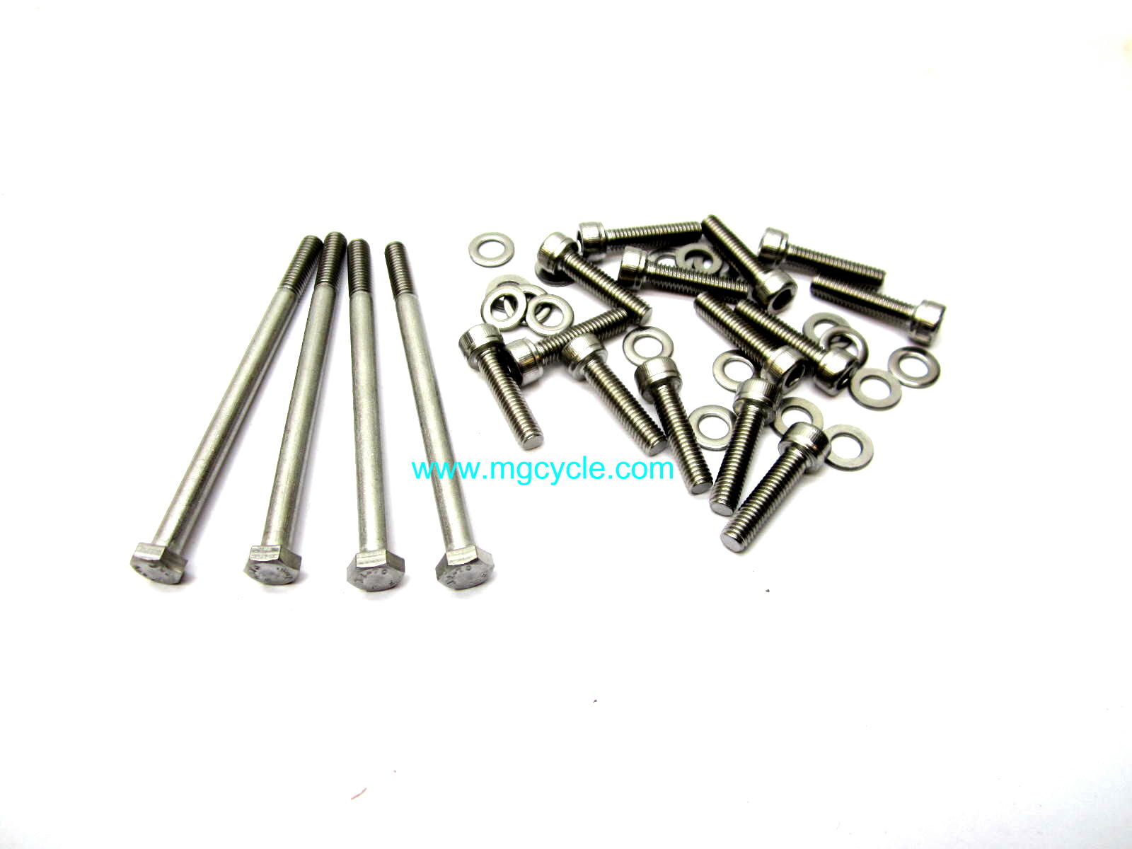 Oil pan bolt kit for deep oil pan V11 California series