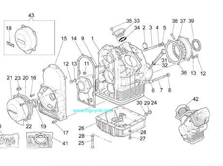 Oil pan bolt kit for deep oil pan V11 California series