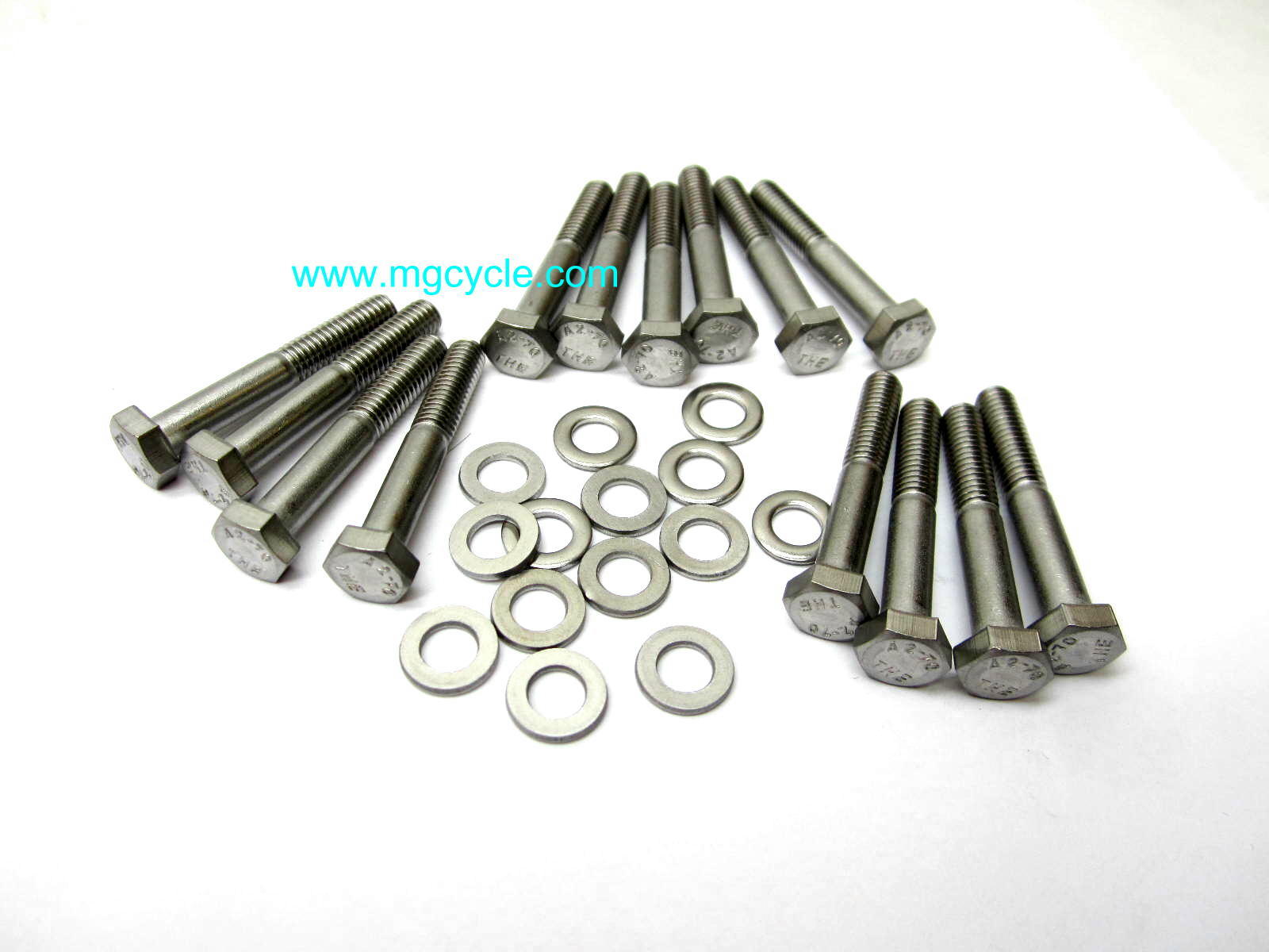 Stainless oil pan bolt kit for V700, V7 Sport, 850T