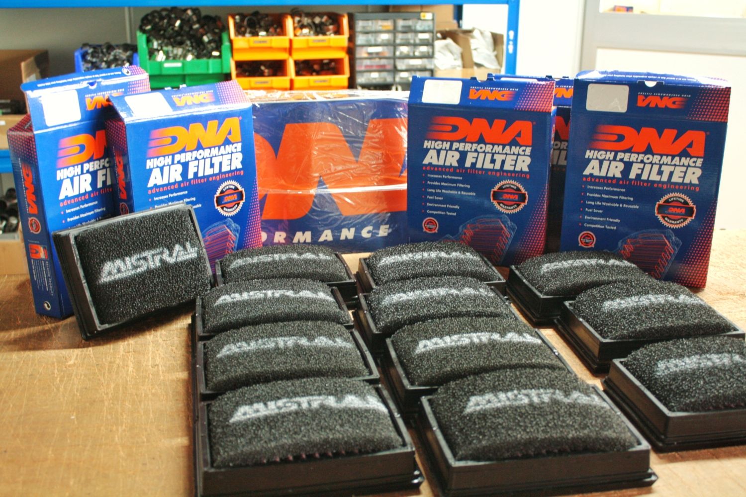 Racing air filter for 1400 models, Griso, and Stelvio