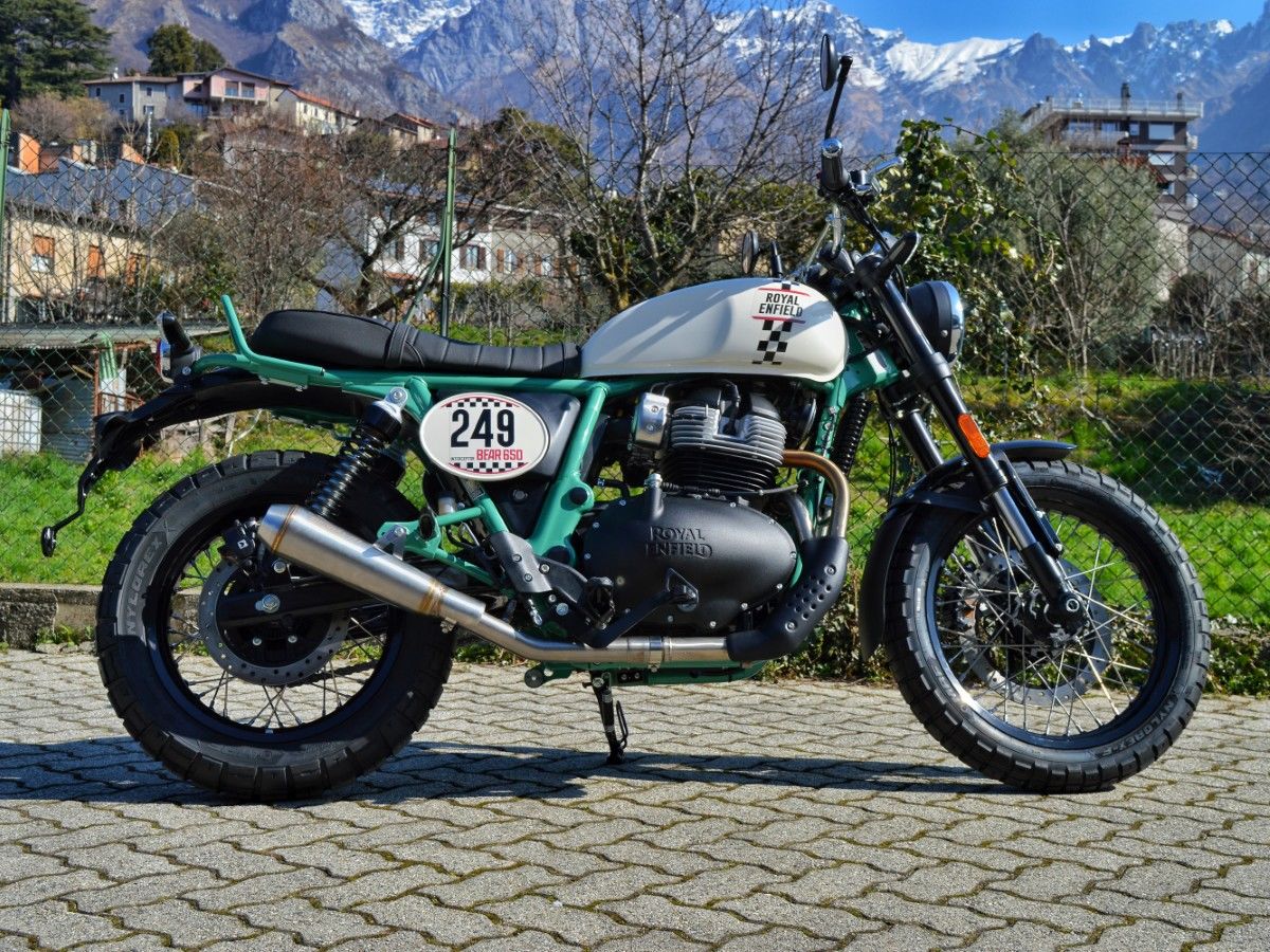 Mistal SATIN slip on for Royal Enfield Bear 650