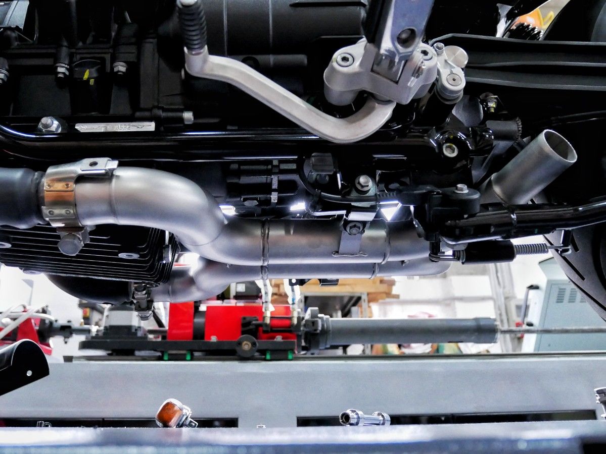 Mistral RACING Decat Pipe for E5+ V7 850 models