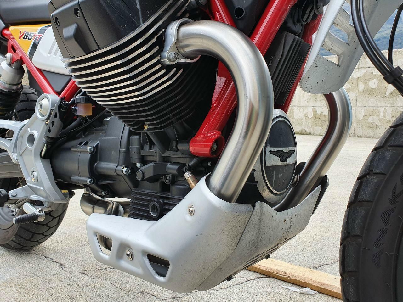 Mistral 2019-2020 V85TT Big-Bore Header Pipes & Flanges set