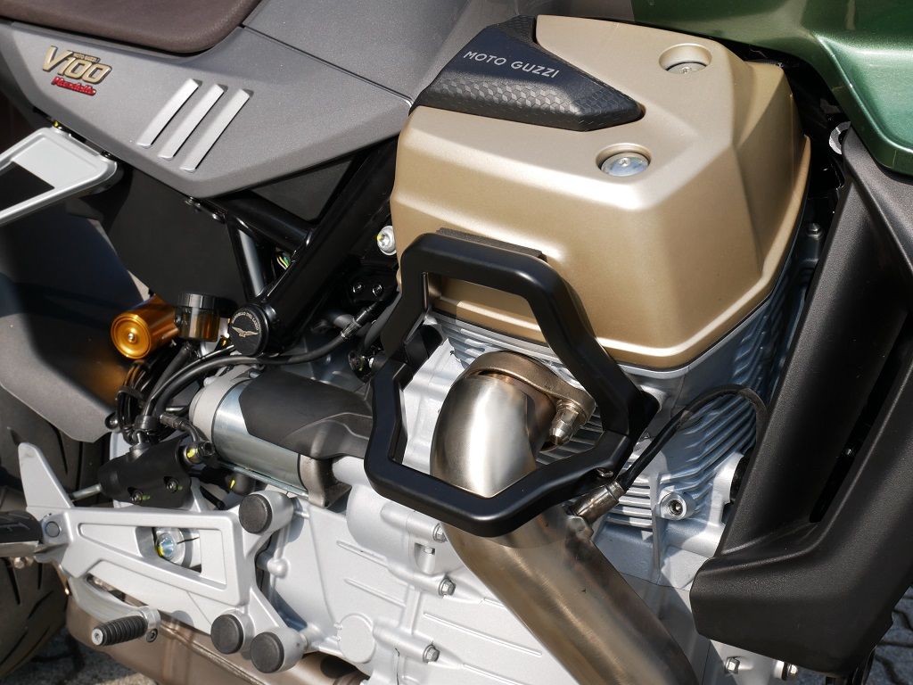 Engine Guard Kit for Moto Guzzi V100 Mandello