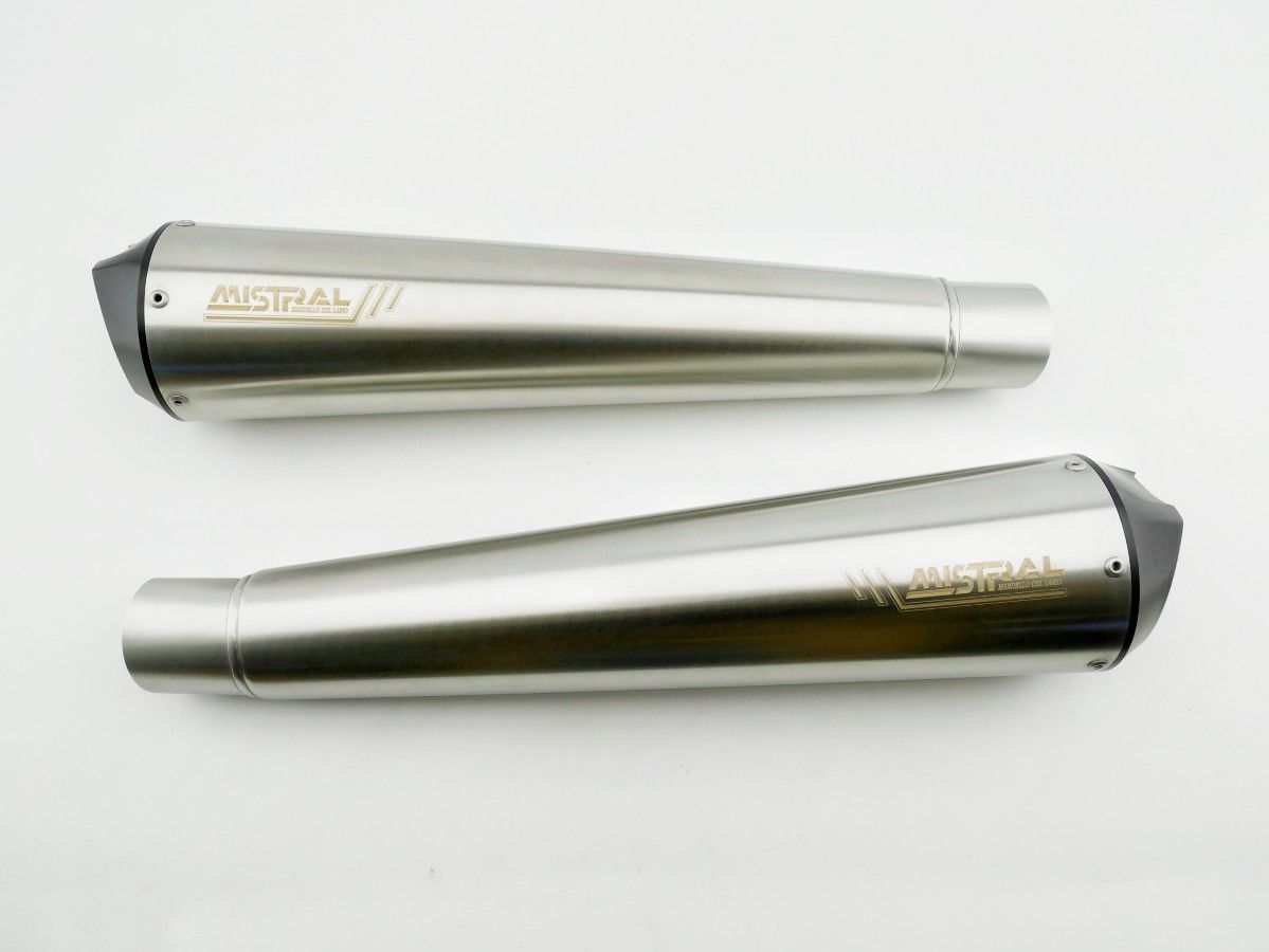 Mistral Short Avion S exhaust for V7 850 Euro 5 (satin/matte)
