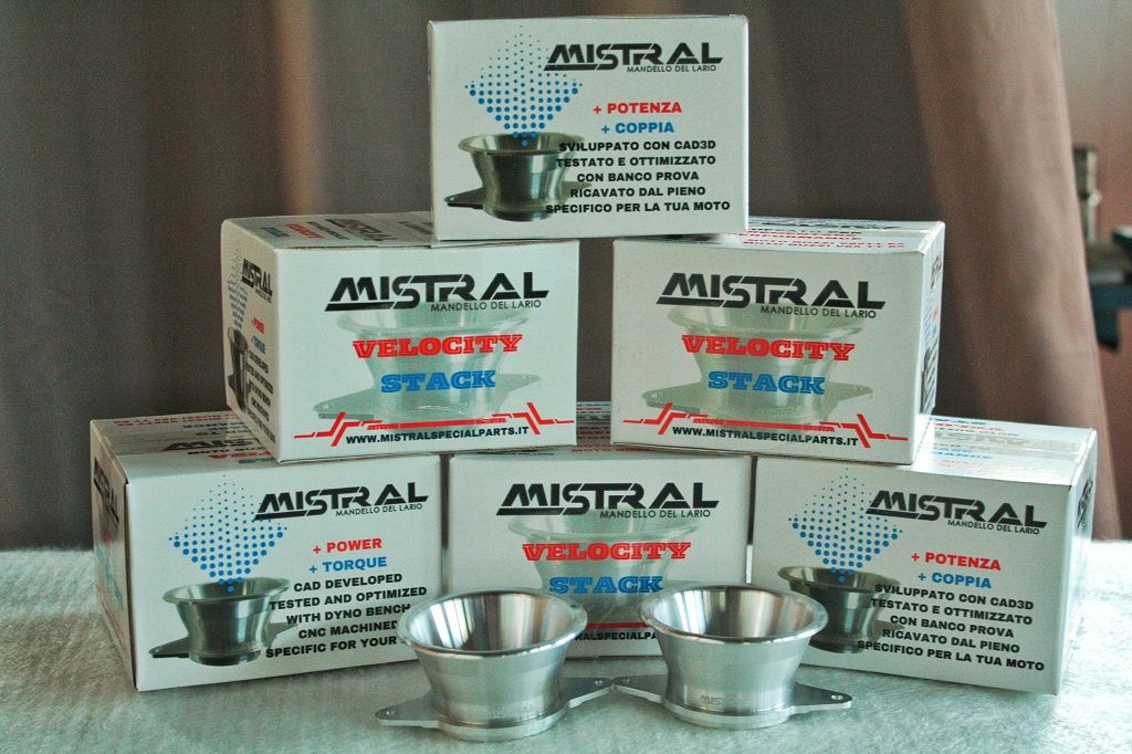 Velocity stack for V85 by Mistral