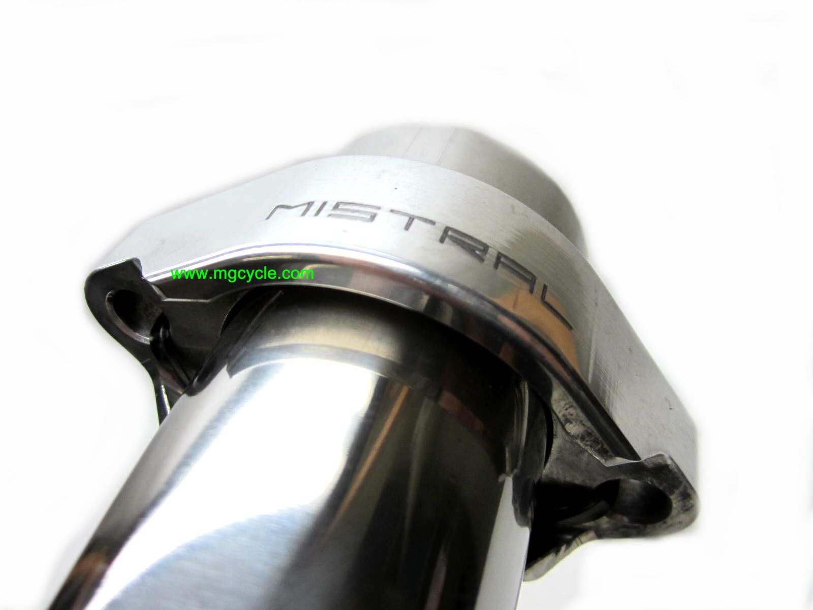 Mistral head pipe set with crossover LeMans 3, 4 and 5