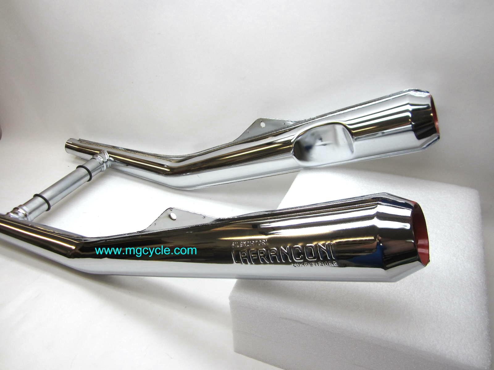 Lafranconi Competizione mufflers 850 LeMans, LM2, CX, chrome - Click Image to Close