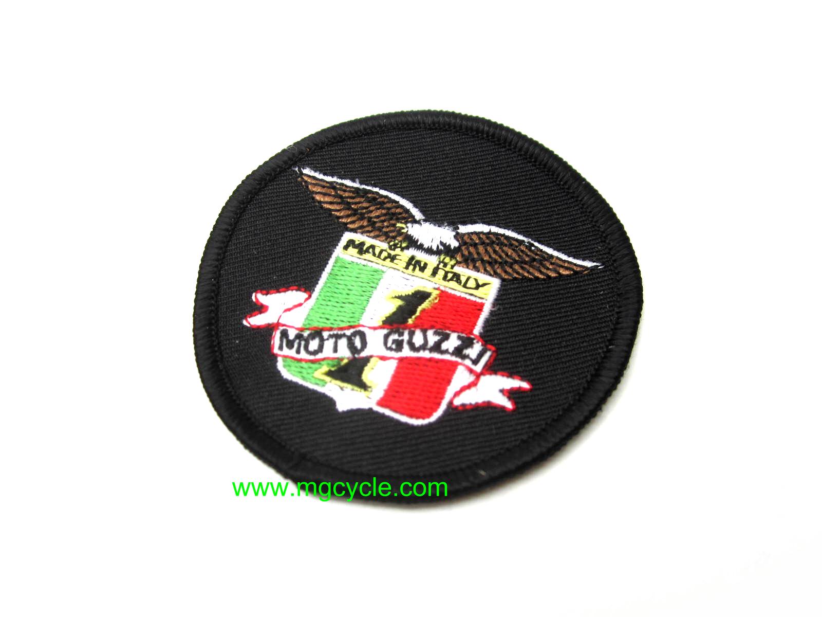 \"Made in Italy, Moto Guzzi #1\" patch
