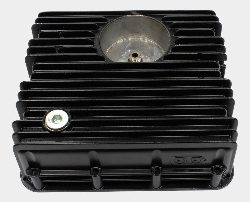 Black G&G deep sump with recessed external oil filter