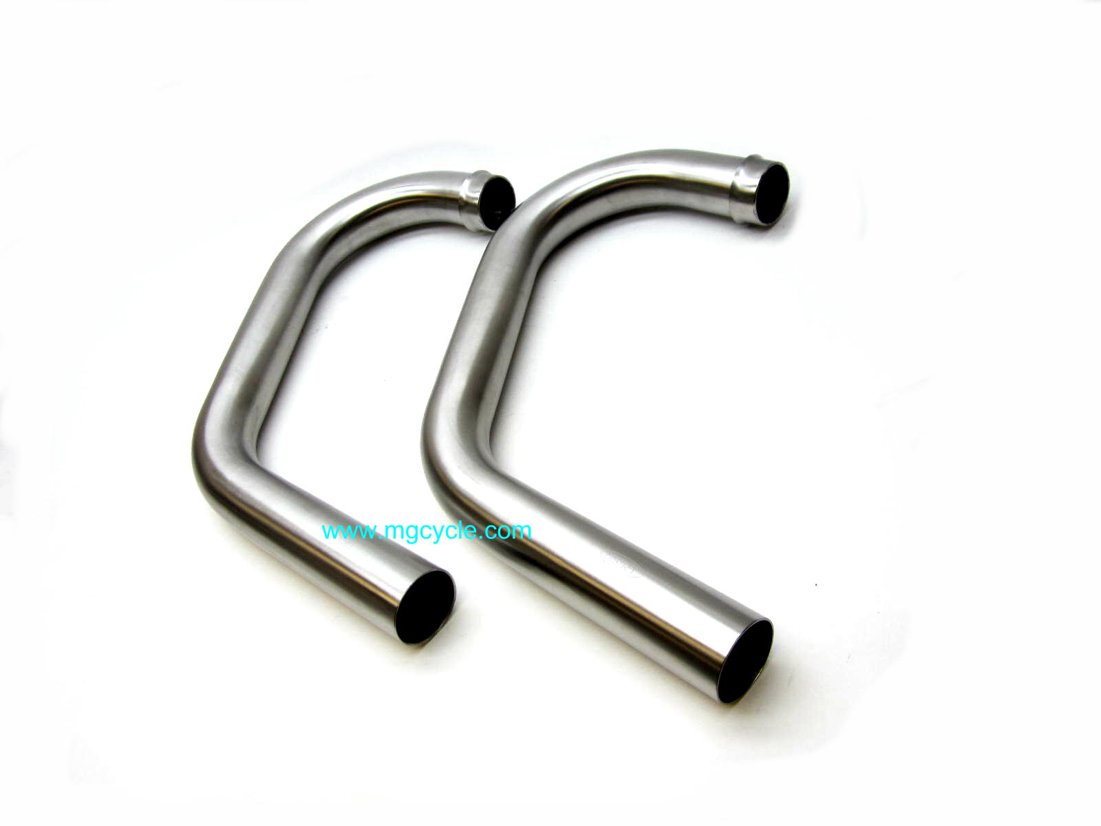 Mistral head pipe set, Quota 1100 ES polished finish