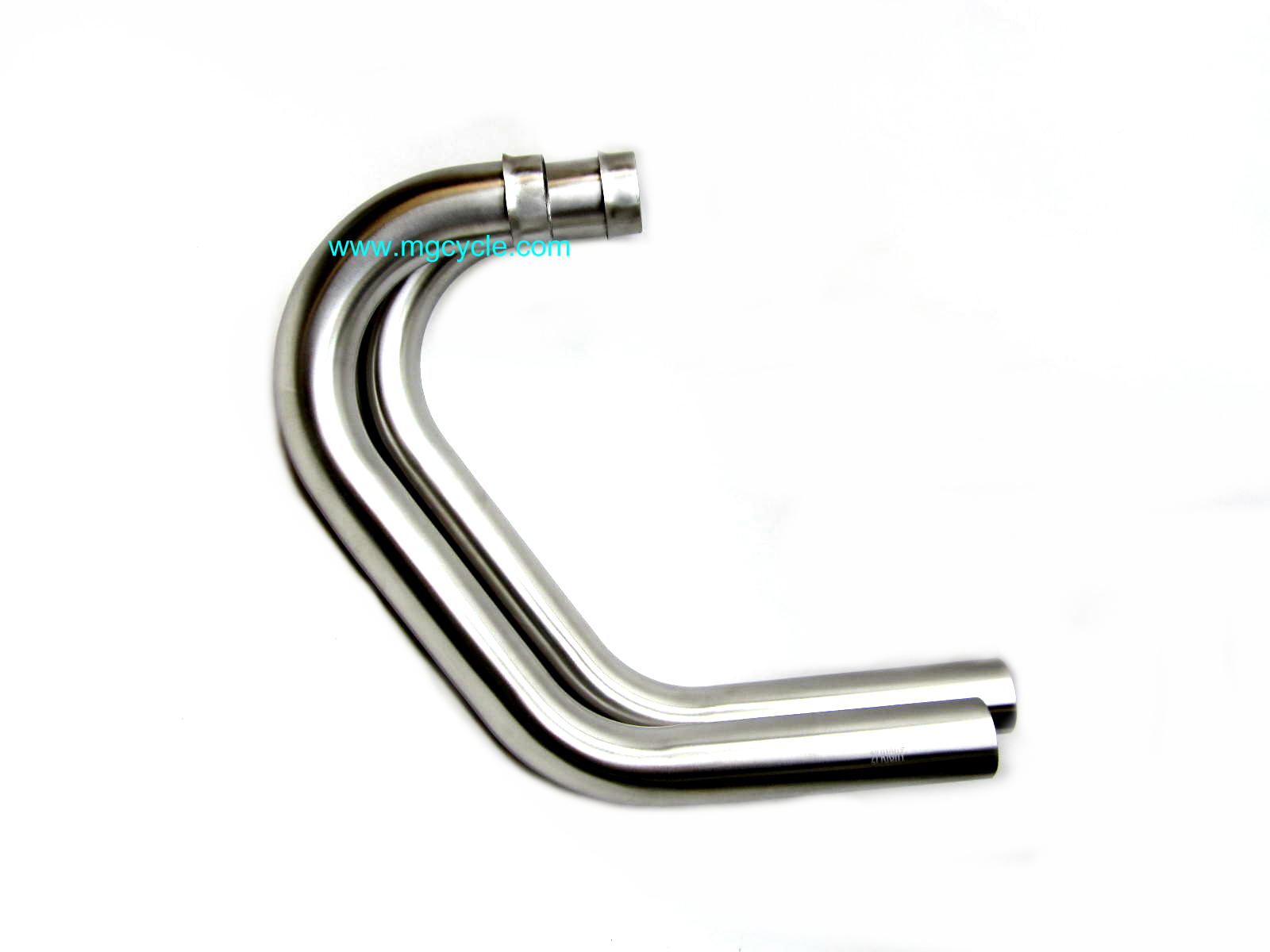 Mistral head pipe set, Quota 1100 ES polished finish