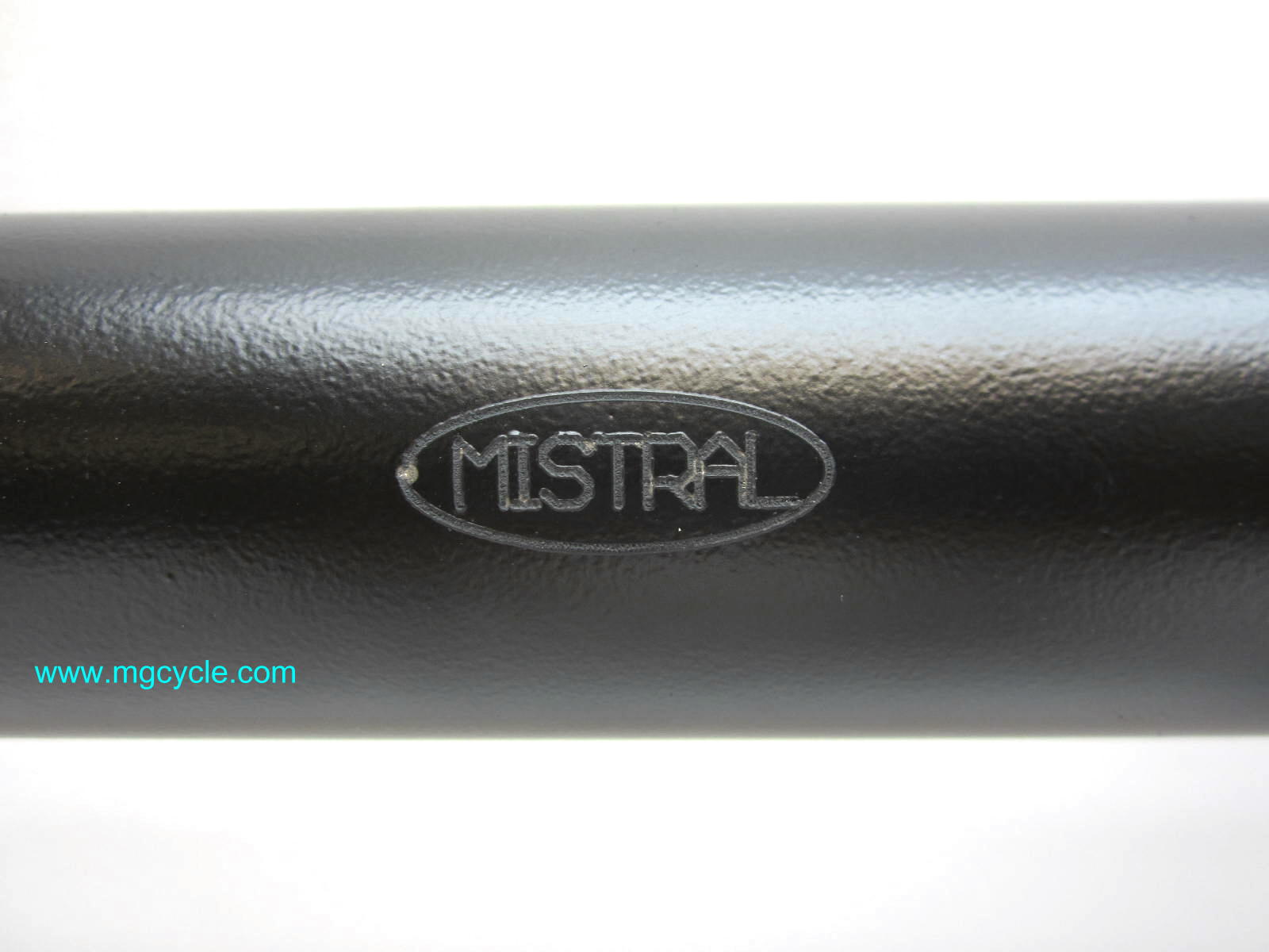 Black Mistral stainless exhaust crossover LeMans 1000