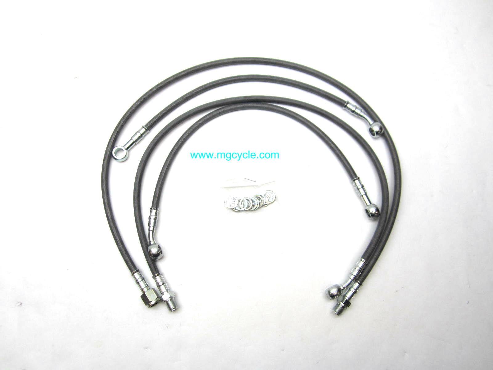 Stainless brake hose kit V65SP Special Order only