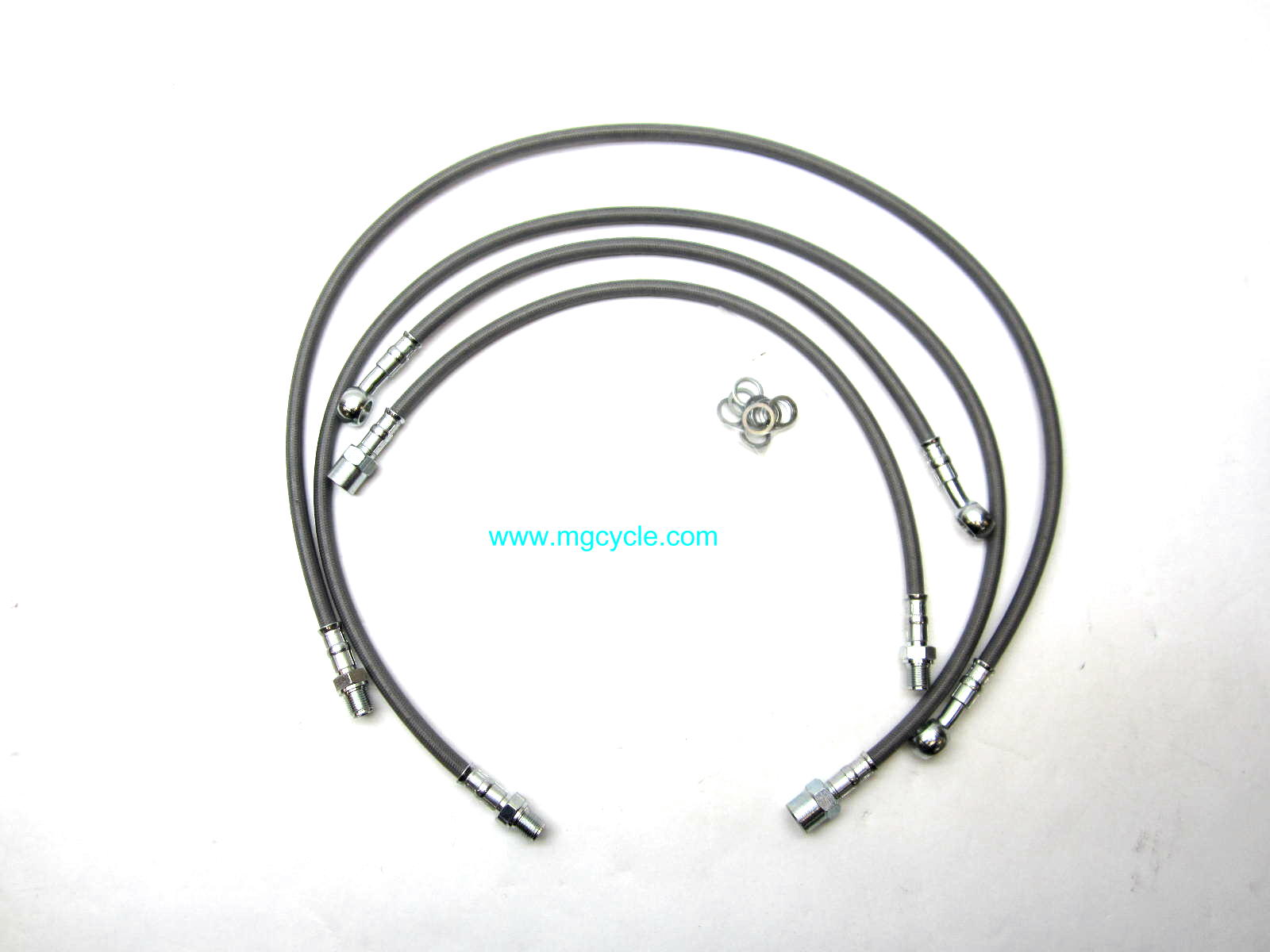 Stainless brake hose kit LeMans II, CX100