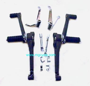 Tarozzi rear set foot rest kit 850 LeMans, LeMans II, and CX100