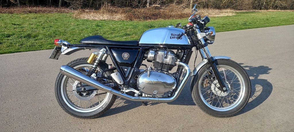 Black exhaust Royal Enfield Continental Gt 650/Interceptor