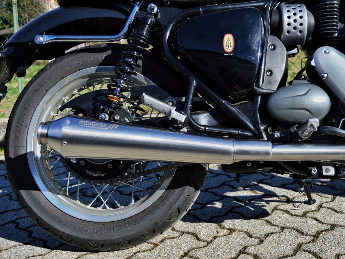 Mistral BSA GDS satin/matte Classic Exhaust - MGH-GDS650-S