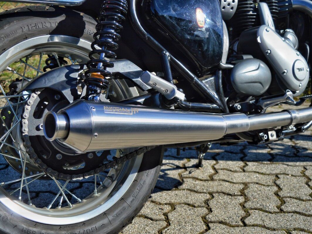 Mistral BSA GDS satin/matte Classic Exhaust - MGH-GDS650-S
