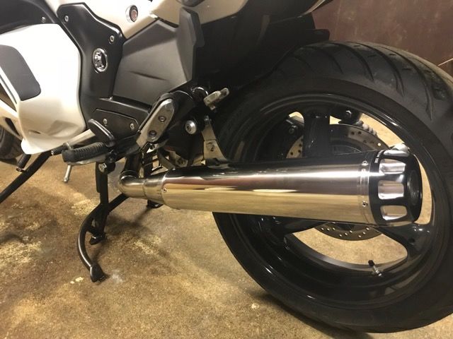 Exclusive conical Exhaust Norge 1200 (black anodized)
