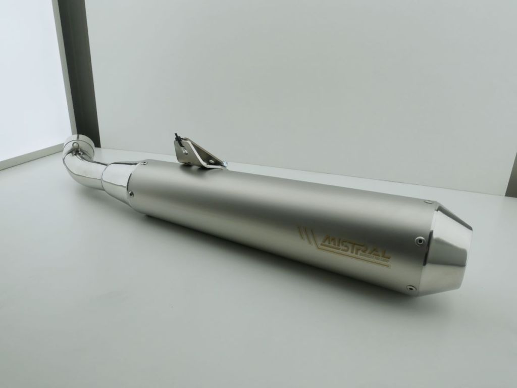 Conical Exhaust Norge 1200 (ice grey)